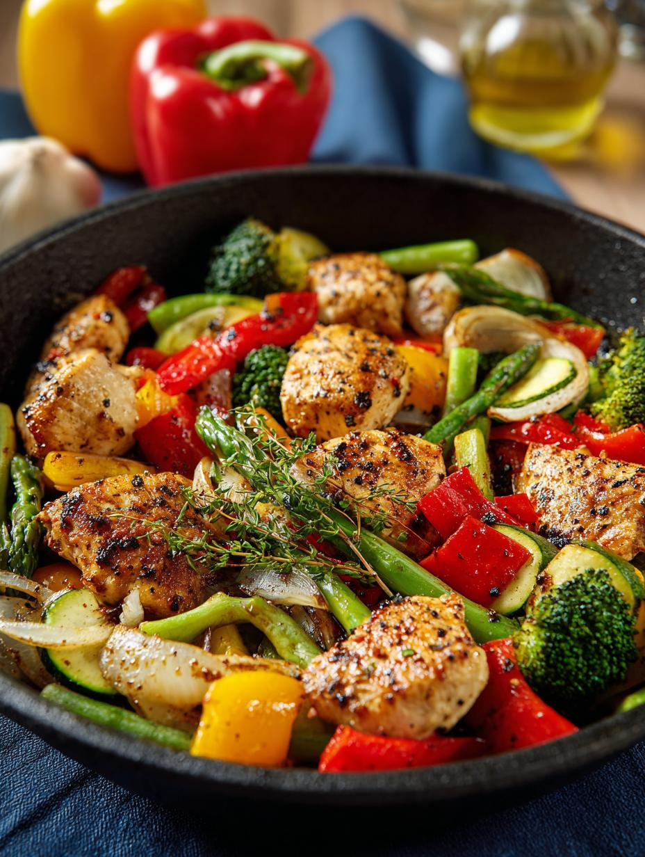 #comment 1656: Healthy Chicken and Vegetables Skillet Recipe - #comment 1656 - additional detail