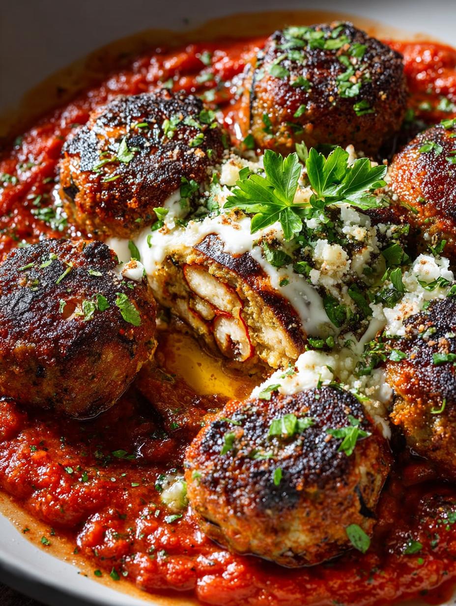 Eggplant Parmesan Meatballs: A Delicious Twist on Comfort Food - ?utm Source=rss&utm Medium=rss&utm Campaign=eggplant - additional detail