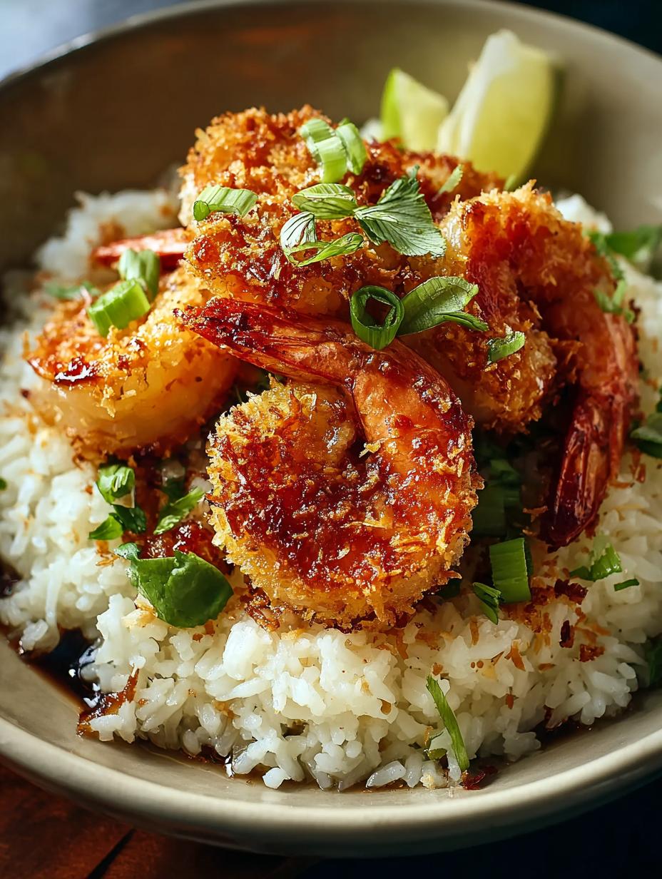 Baked Coconut Shrimp with