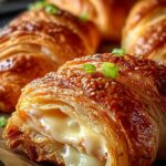Baked Turkey Cheese Croissants