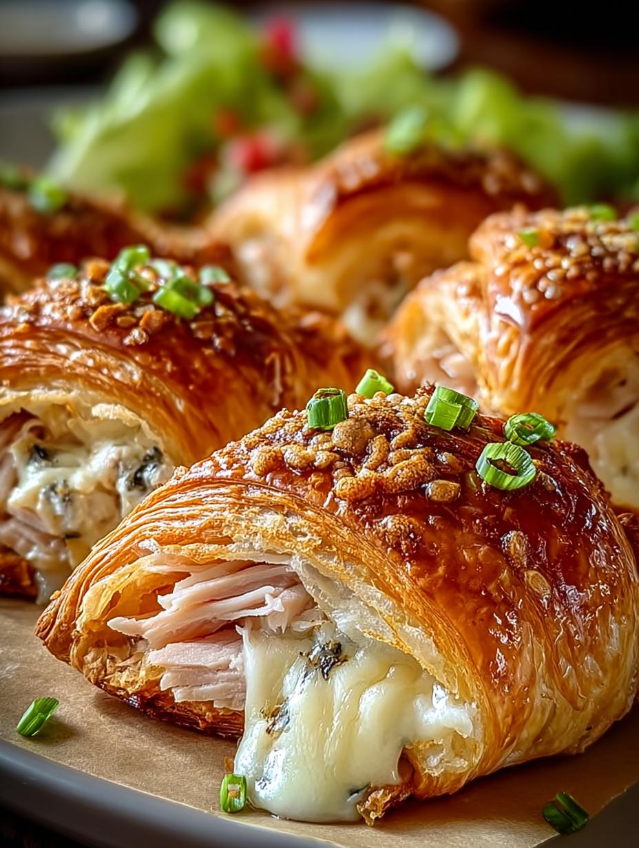 Baked Turkey Cheese Croissants: 5 Delicious Ways to Enjoy - Baked Turkey Cheese Croissants - additional detail