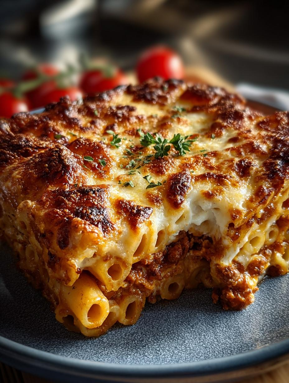 Baked Ziti with Three