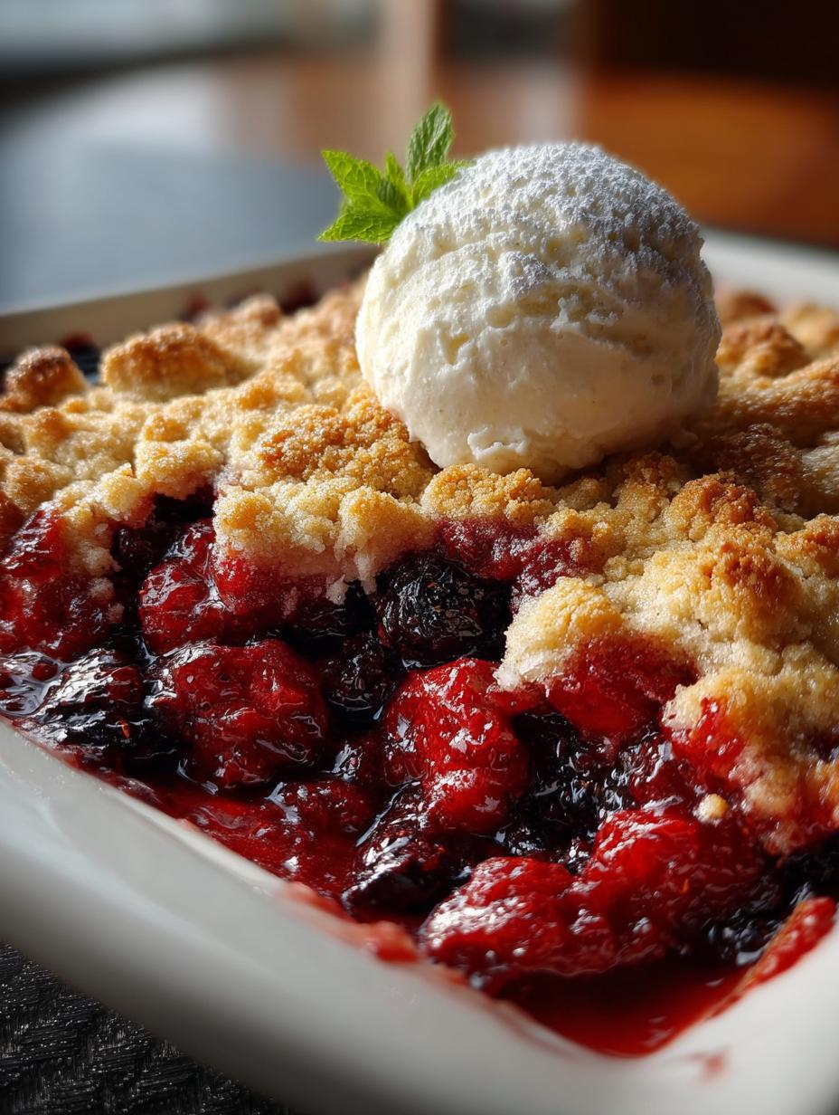 Berry Cobbler: 5 Steps to a Joyful Dessert Experience - Berry Cobbler - main visual representation