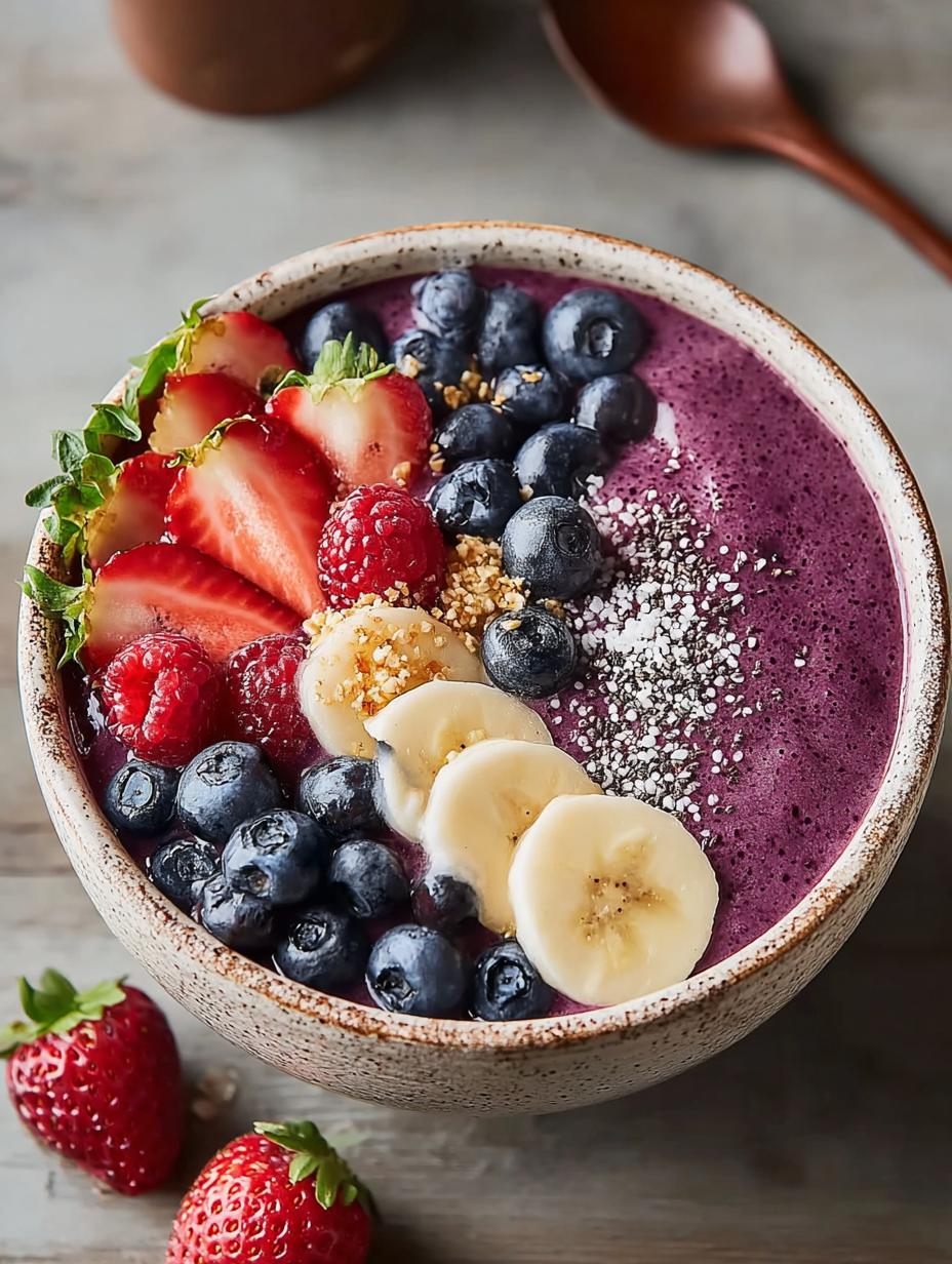 Berry Smoothie Bowl Tantalizing