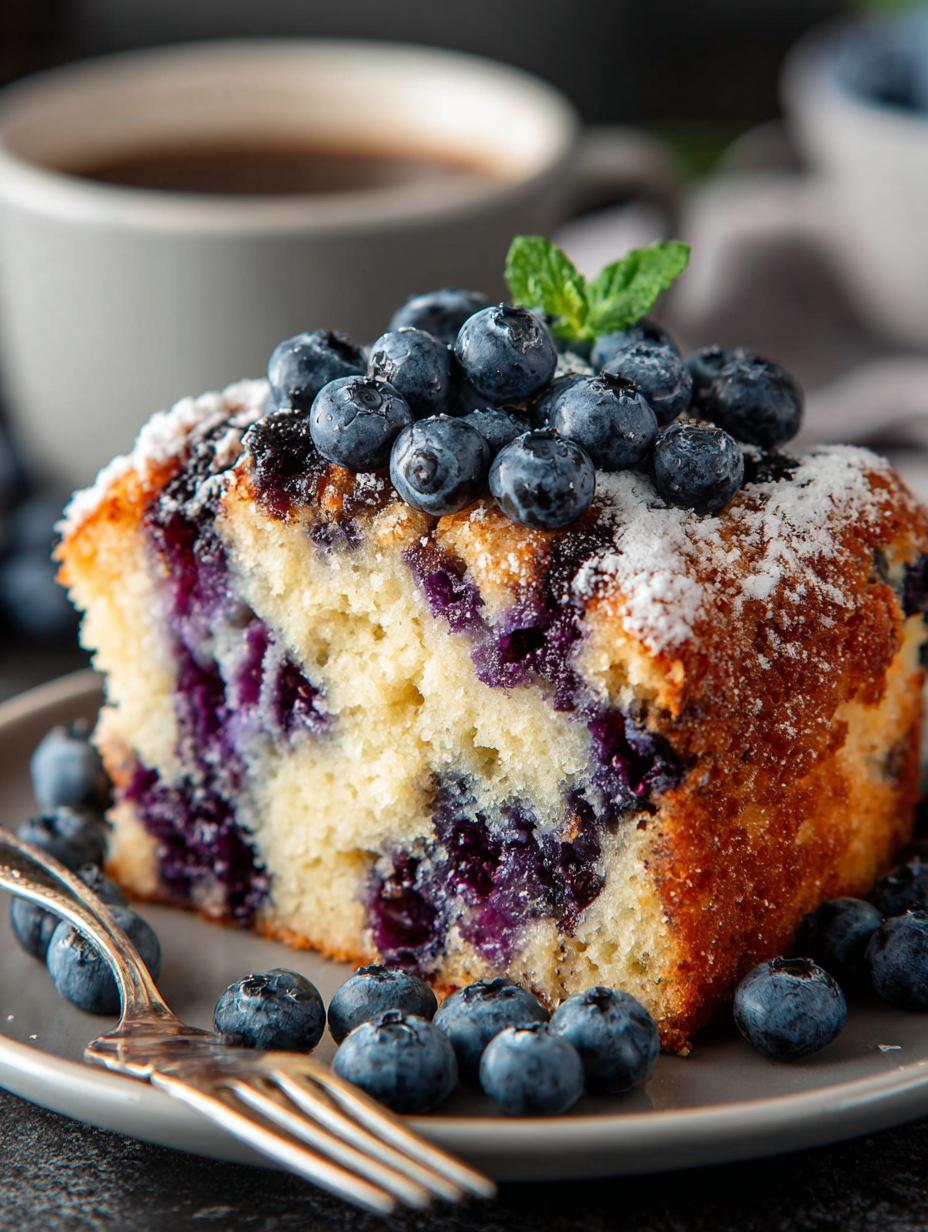 Delicious Blueberry Breakfast Cake: 7 Easy Steps 5 Delicious Blueberry Breakfast Cake: 7 Easy Steps - Blueberry Breakfast Cake - additional detail