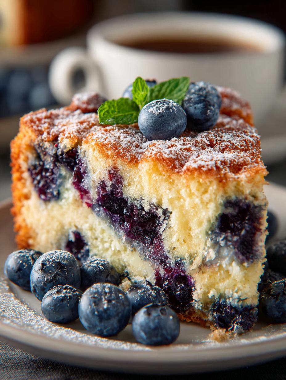 Blueberry Breakfast Cake