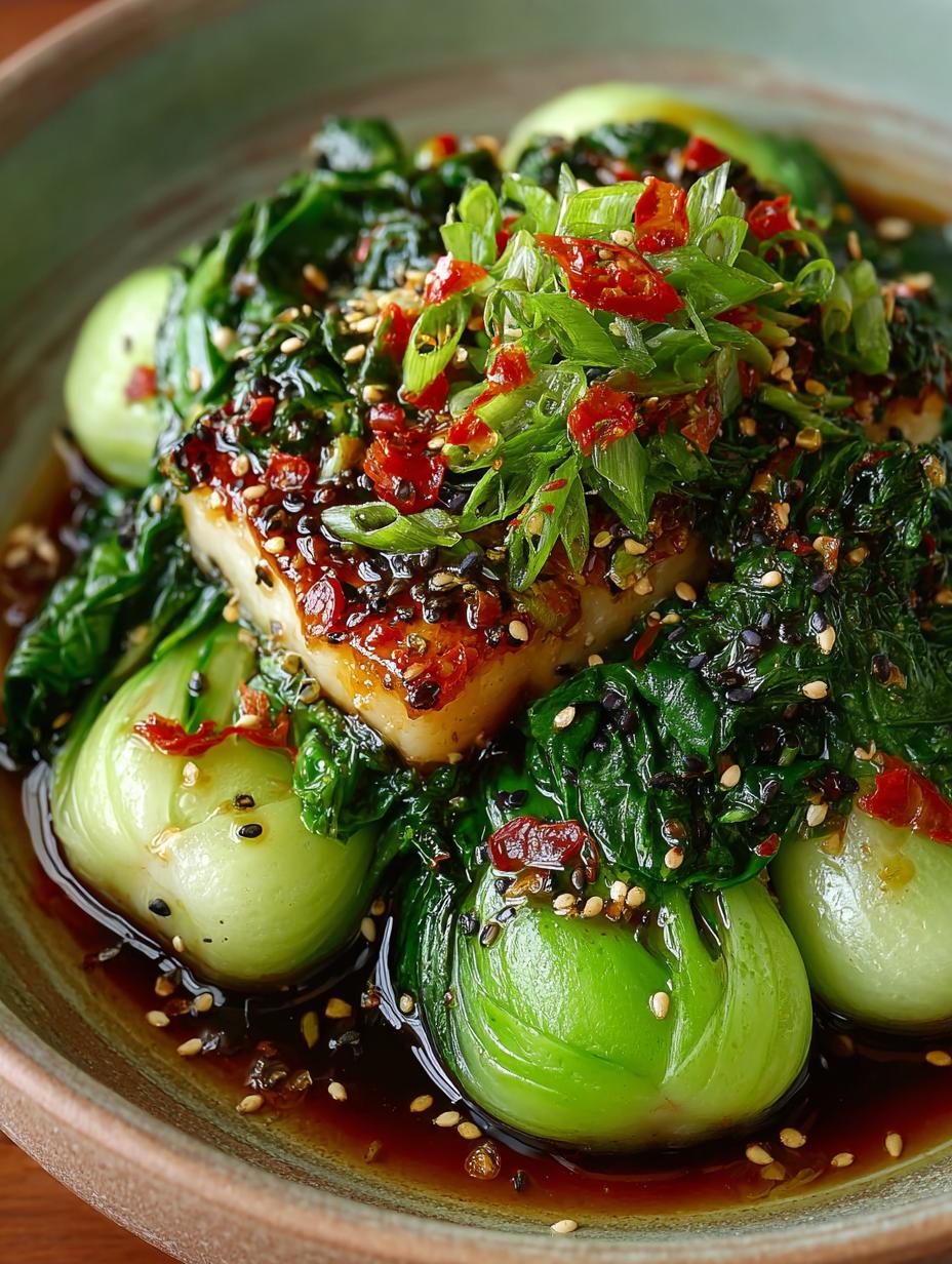 Bok Choy with Ginger