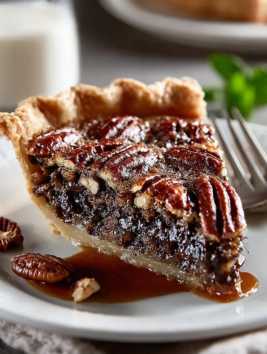 Bourbon Chocolate Pecan Pie
