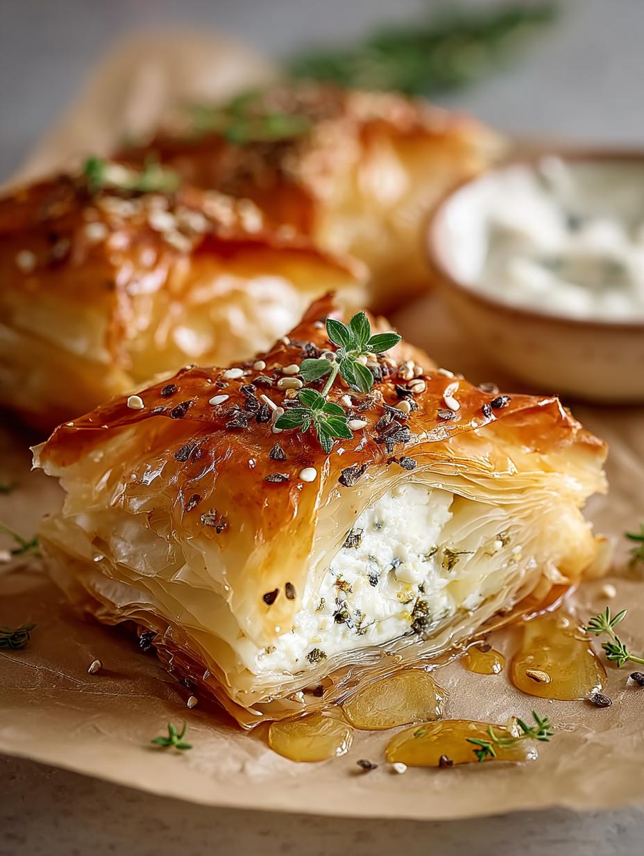 Bow Shaped Feta Phyllo: 16 Crispy Mediterranean Bites - Bow Shaped Feta Phyllo - additional detail
