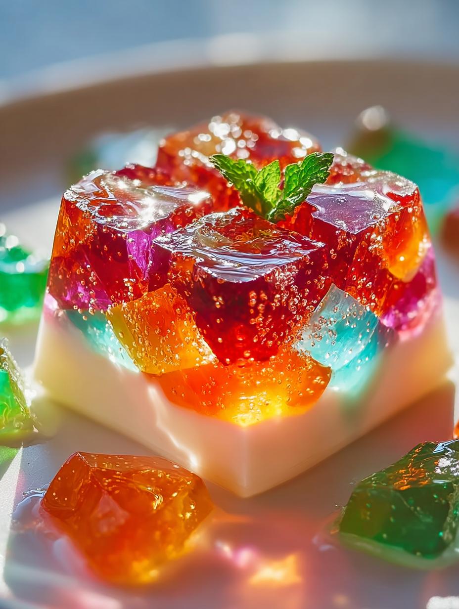 Colorful Broken Glass Jello That Will Wow Your Guests - Broken Glass Jello - main visual representation