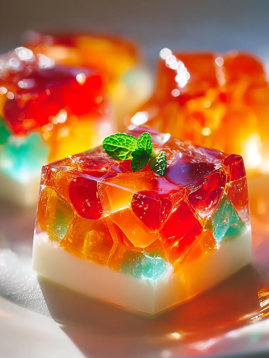Broken Glass Jello