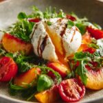 Burrata Peach Summer Salad