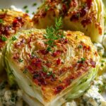 Cabbage Steaks with Cheese