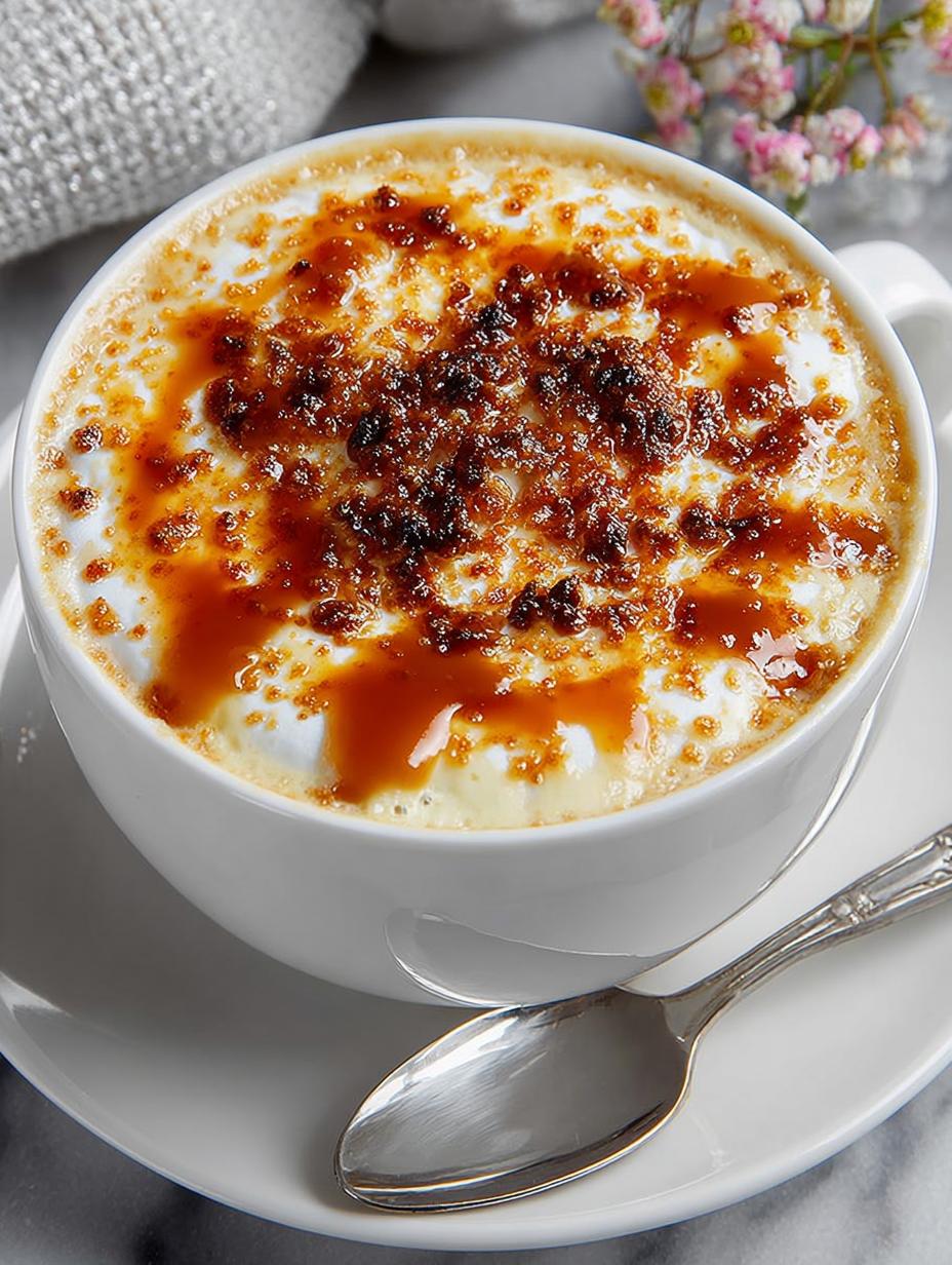 Indulge in 5-Star Caramel Brulee Latte at Home - Caramel Brulee Latte - main visual representation