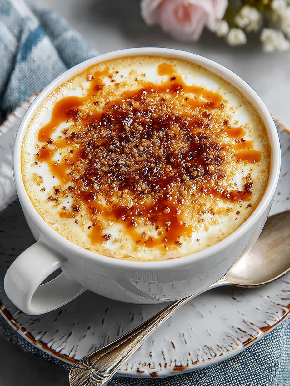 Indulge in 5-Star Caramel Brulee Latte at Home - Caramel Brulee Latte - additional detail