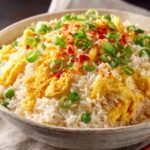 Cheesy Scrambled Egg Fried