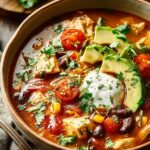 Chicken Taco Soup Comforting