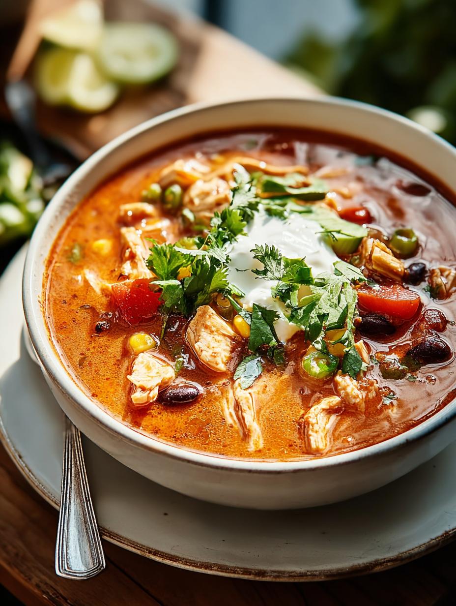 Chicken Taco Soup Comforting for Cozy Nights - Chicken Taco Soup Comforting - additional detail