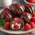 Chocolate Raspberry Yogurt Clusters