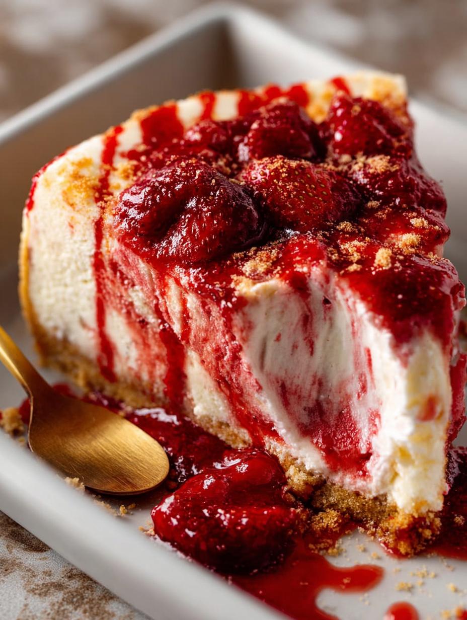 Churn Cheesecake Strawberry Ice