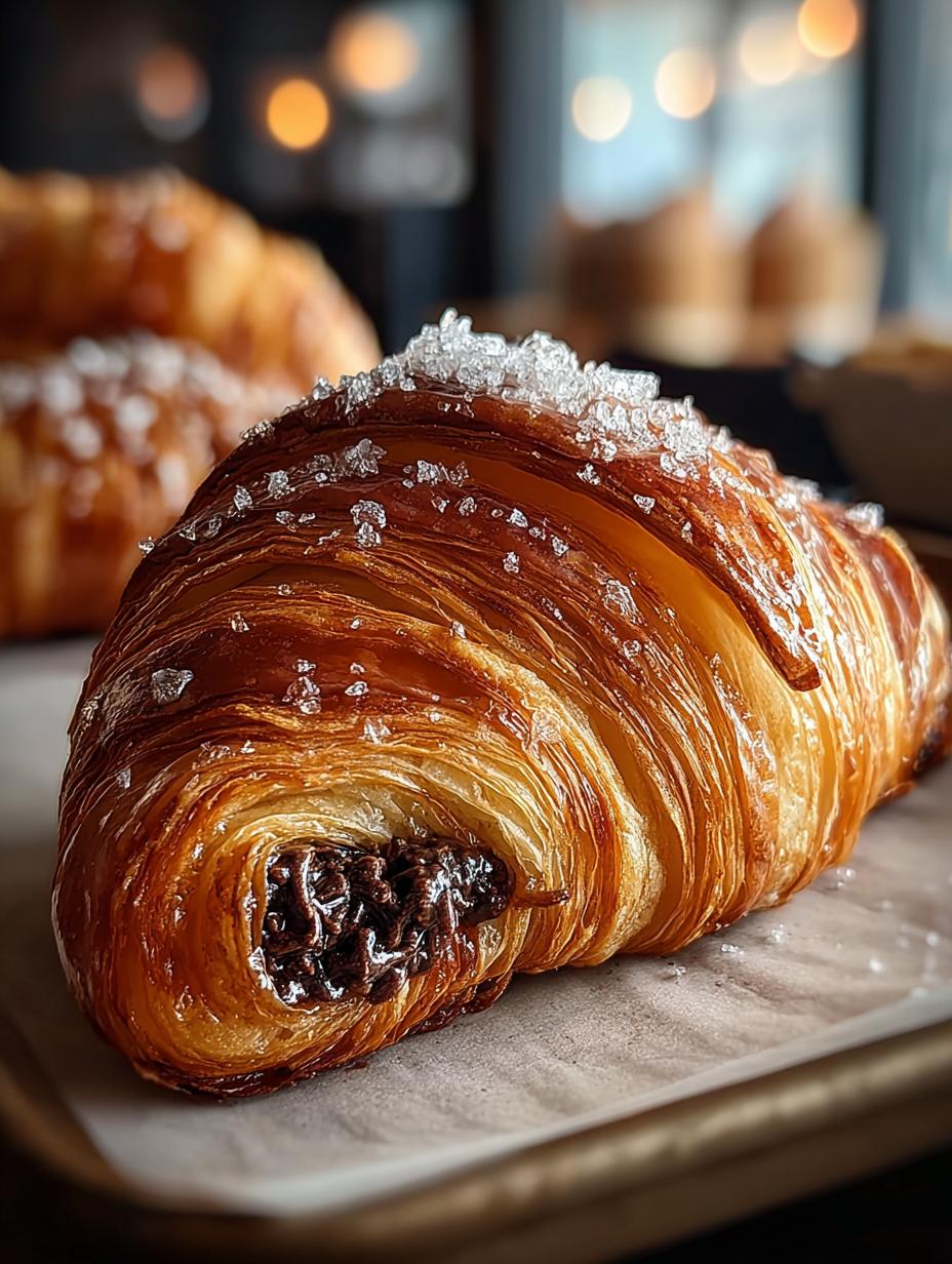 Cookie Croissant Bakery Style