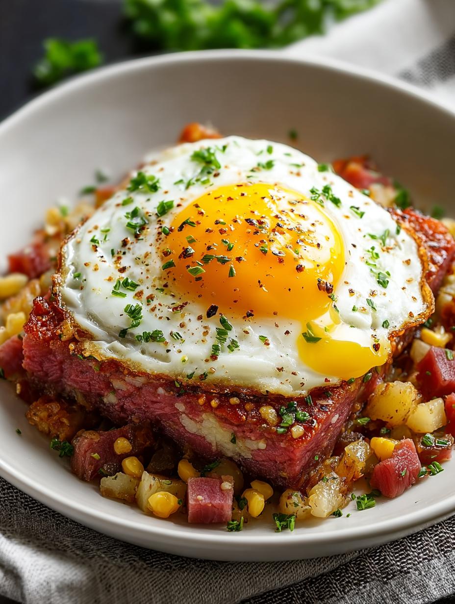 Mouthwatering Corned Beef Hash: A Cozy Breakfast Delight - Corned Beef Hash - main visual representation