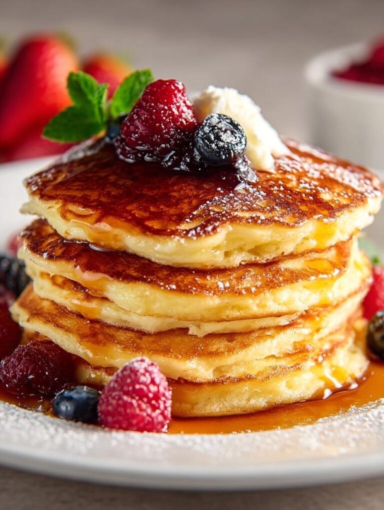 Cottage Cheese Pancakes