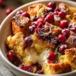 Cranberry Bread Pudding
