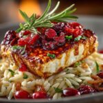 Cranberry Goat Cheese Orzo