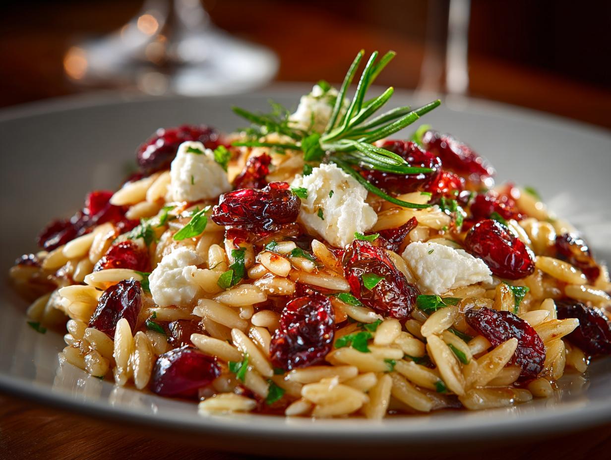 Cranberry Goat Cheese Orzo: 7 Reasons to Try This Delightful Dish - Cranberry Goat Cheese Orzo - additional detail
