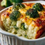 Creamy Cheesy Broccoli Cauliflower