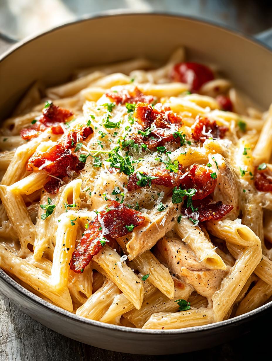 Creamy Chicken Bacon Pasta: 7 Irresistible Ways - Creamy Chicken Bacon Pasta - additional detail