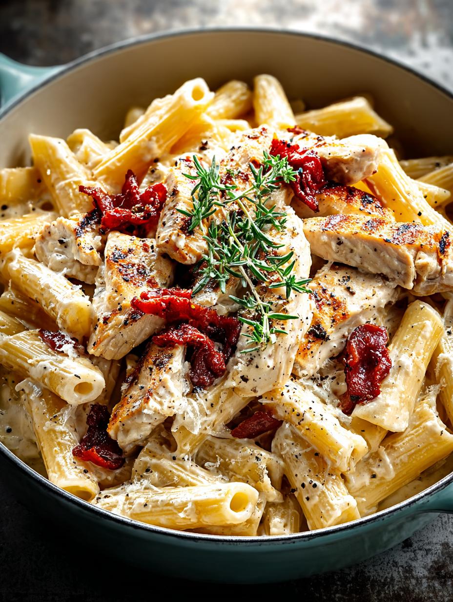 Creamy Chicken Bacon Pasta