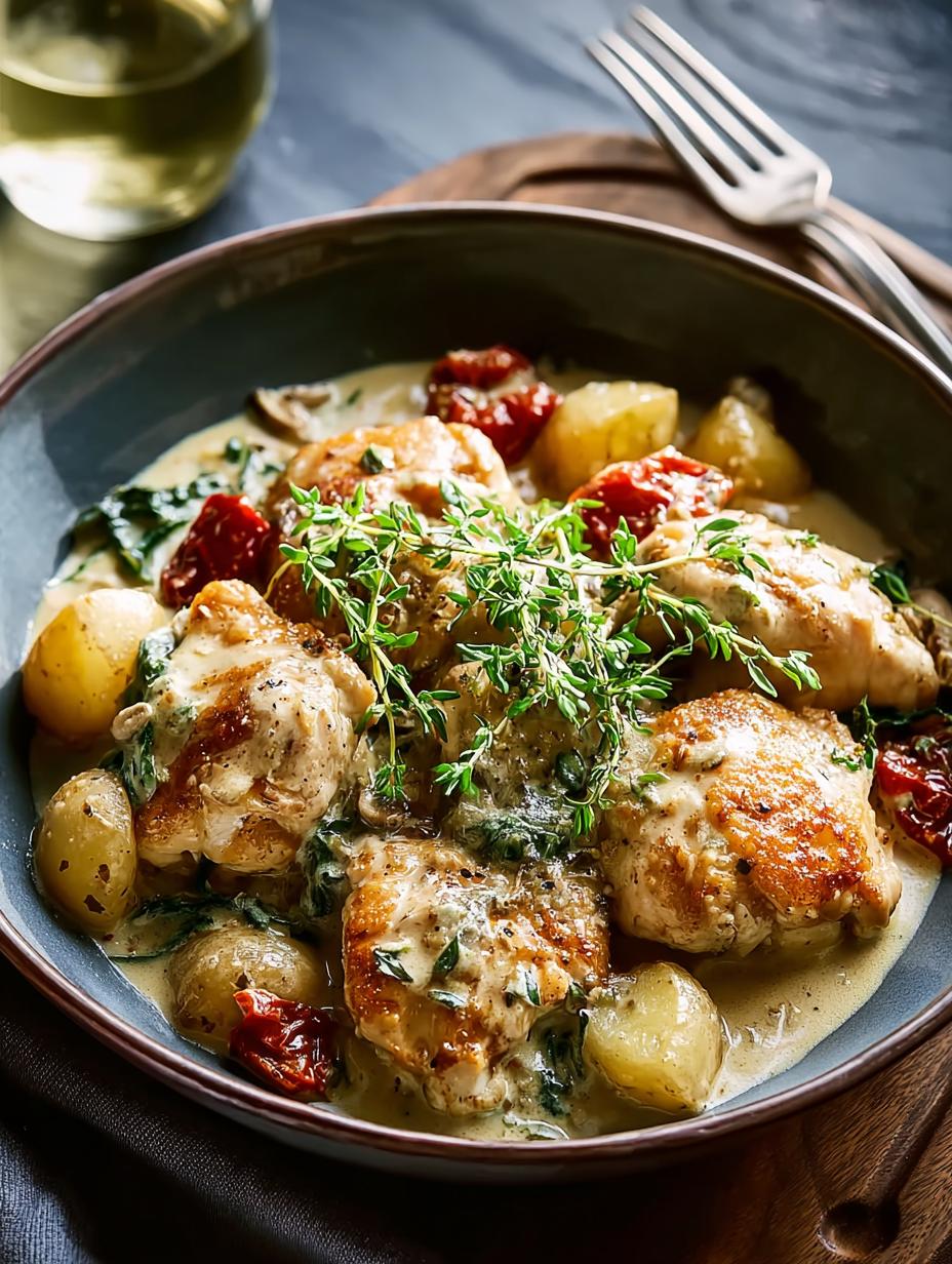 Creamy One Pan Chicken: 5 Steps to a Delectable Meal - Creamy One Pan Chicken - additional detail