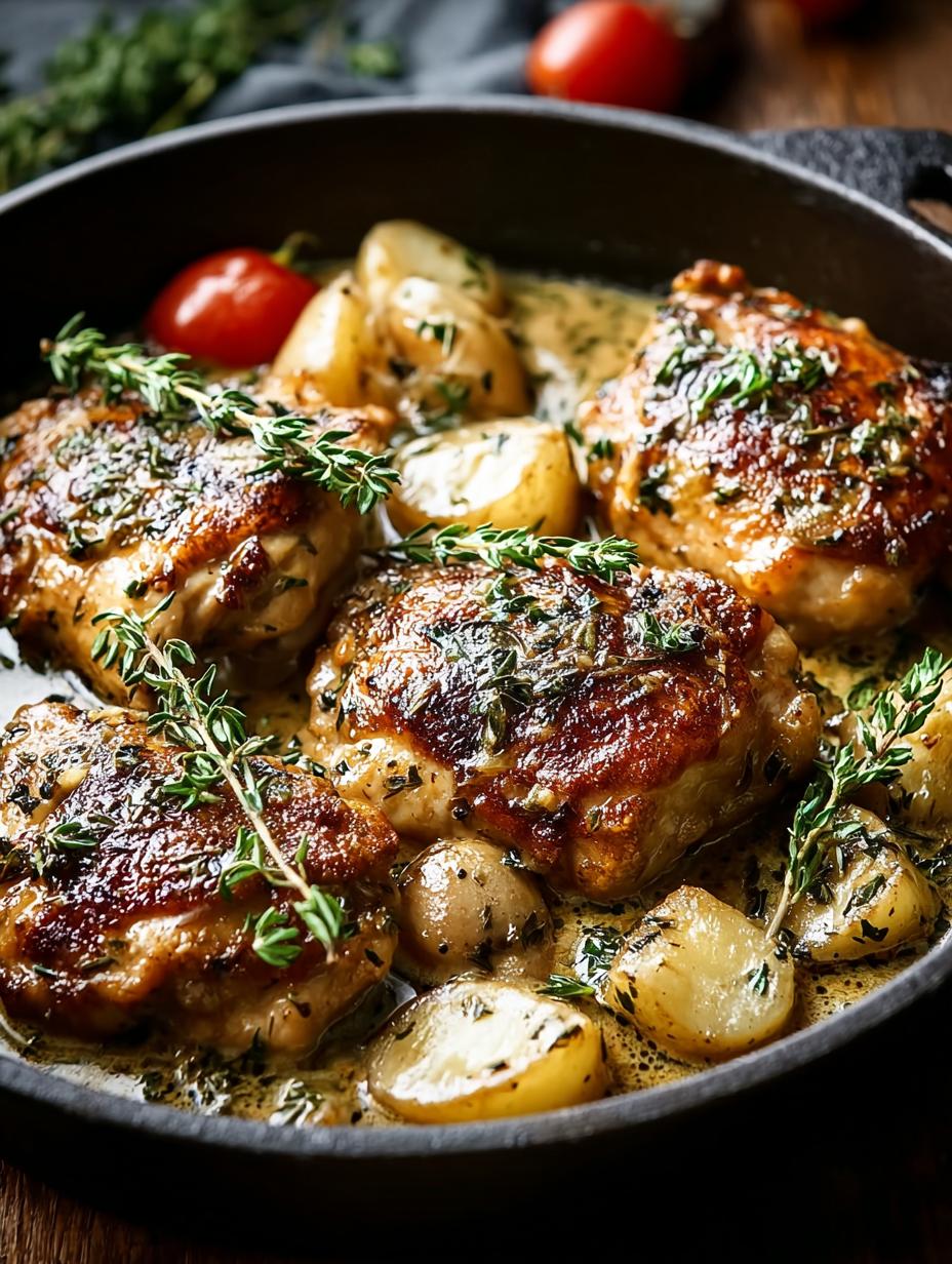 Creamy One Pan Chicken