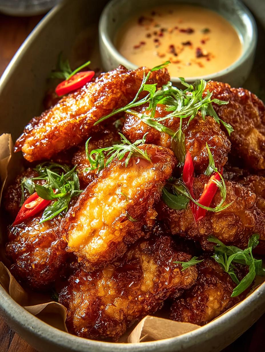 Crispy Bang Bang Chicken