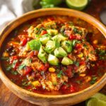 Crockpot Chicken Enchilada Soup
