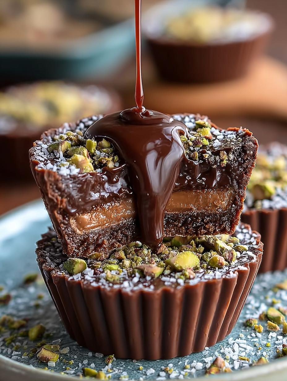 Dubai Chocolate Cups Filled