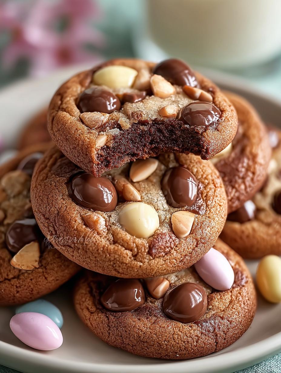 Easter Chocolate Cookies