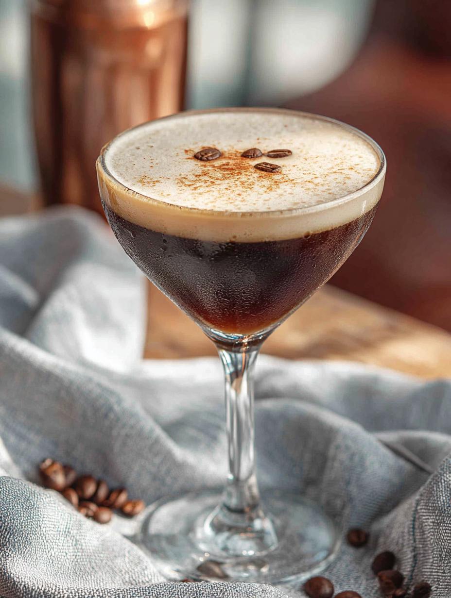 Espresso Martini: The Ultimate After-Dinner Delight 4 Espresso Martini: The Ultimate After-Dinner Delight - Espresso Martini - main visual representation