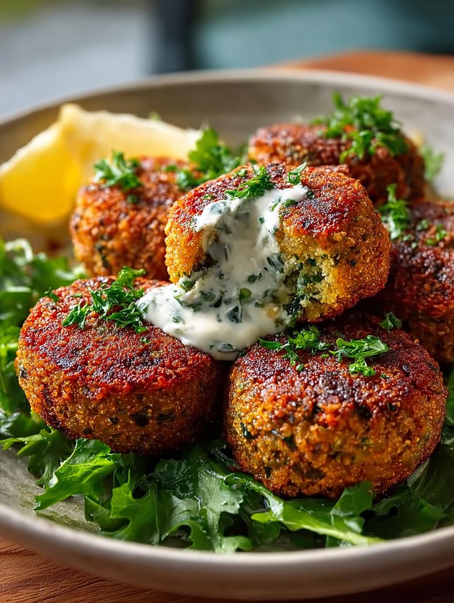 Quick Falafel: 5 Easy Steps to Crispy Perfection - Falafel - additional detail