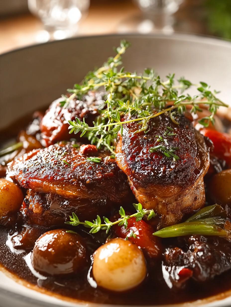 French Coq Vin Chicken: 7 Secrets to Perfect Flavor 4 French Coq Vin Chicken: 7 Secrets to Perfect Flavor - French Coq Vin Chicken - main visual representation