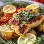 Garlic Herb Baked Cod