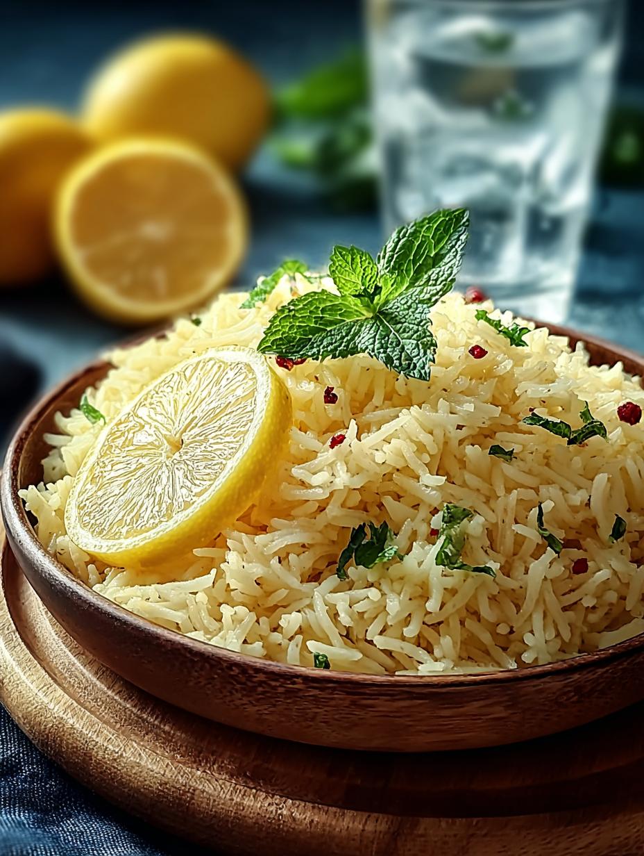 Zesty Greek Lemon Rice: A Refreshing Side Dish - Greek Lemon Rice - additional detail