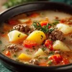 Ground Beef Potato Soup