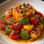 Ground Turkey Peppers Dinner
