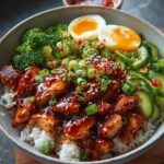 Healthy Sticky Chicken Bowls