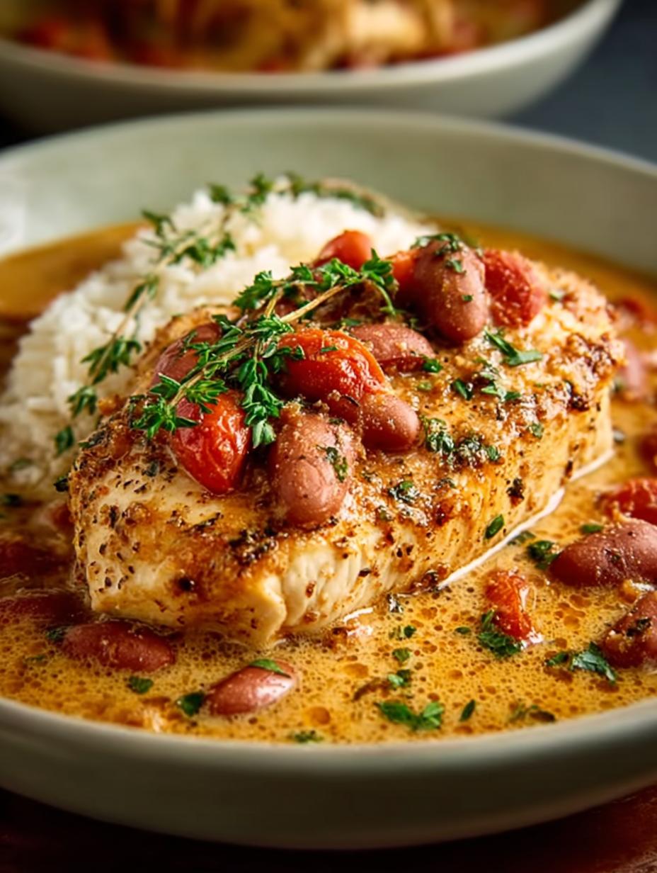 Hearty Cajun White Chicken