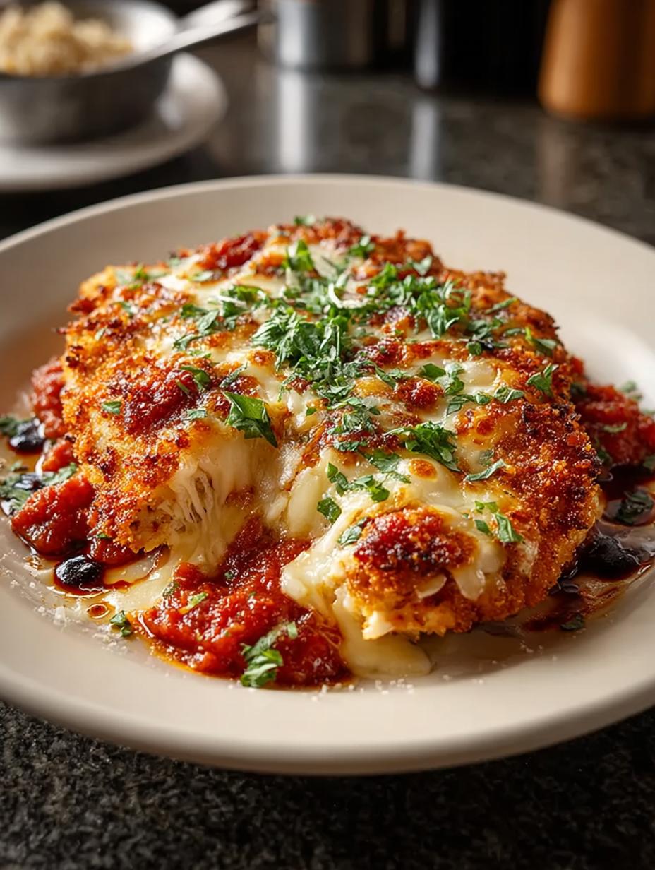 High Protein Chicken Parmesan