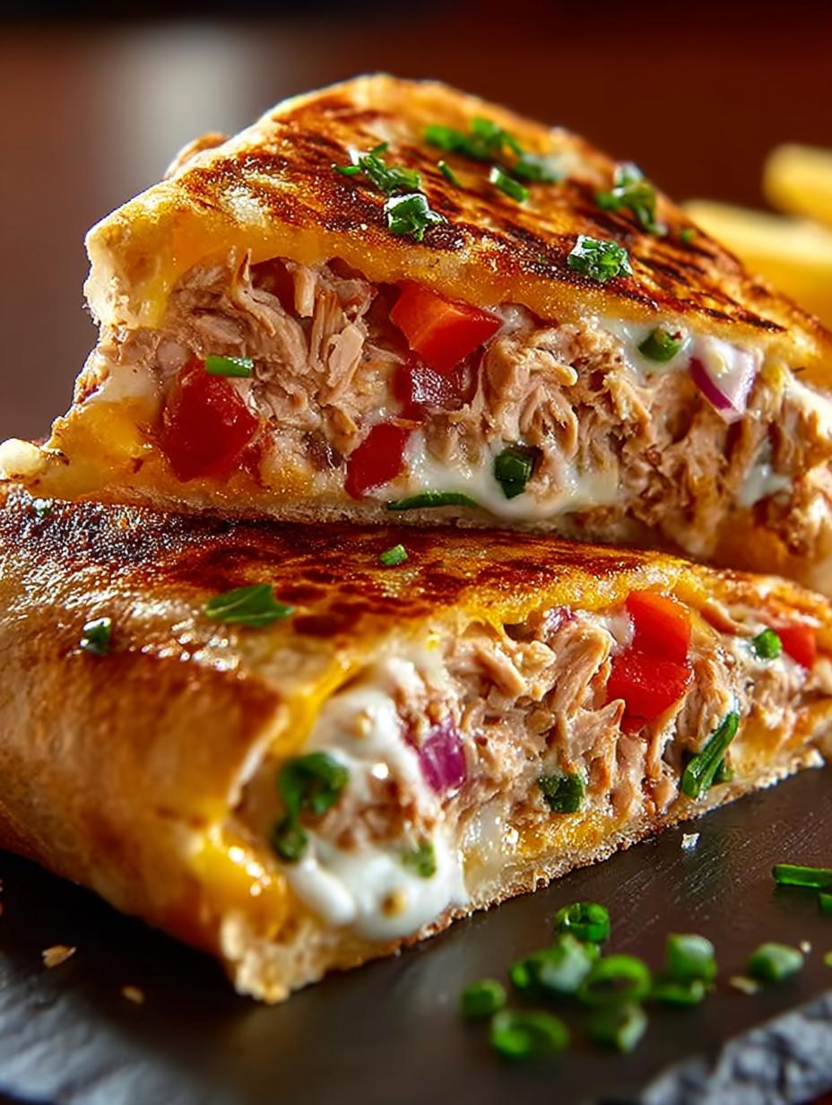 High Protein Tuna Melt